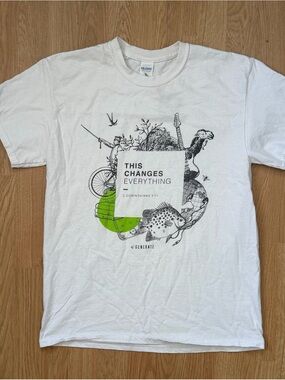 Generate This Changes Everything 2 Corinthians 5:17 T-Shirt Men’s M White